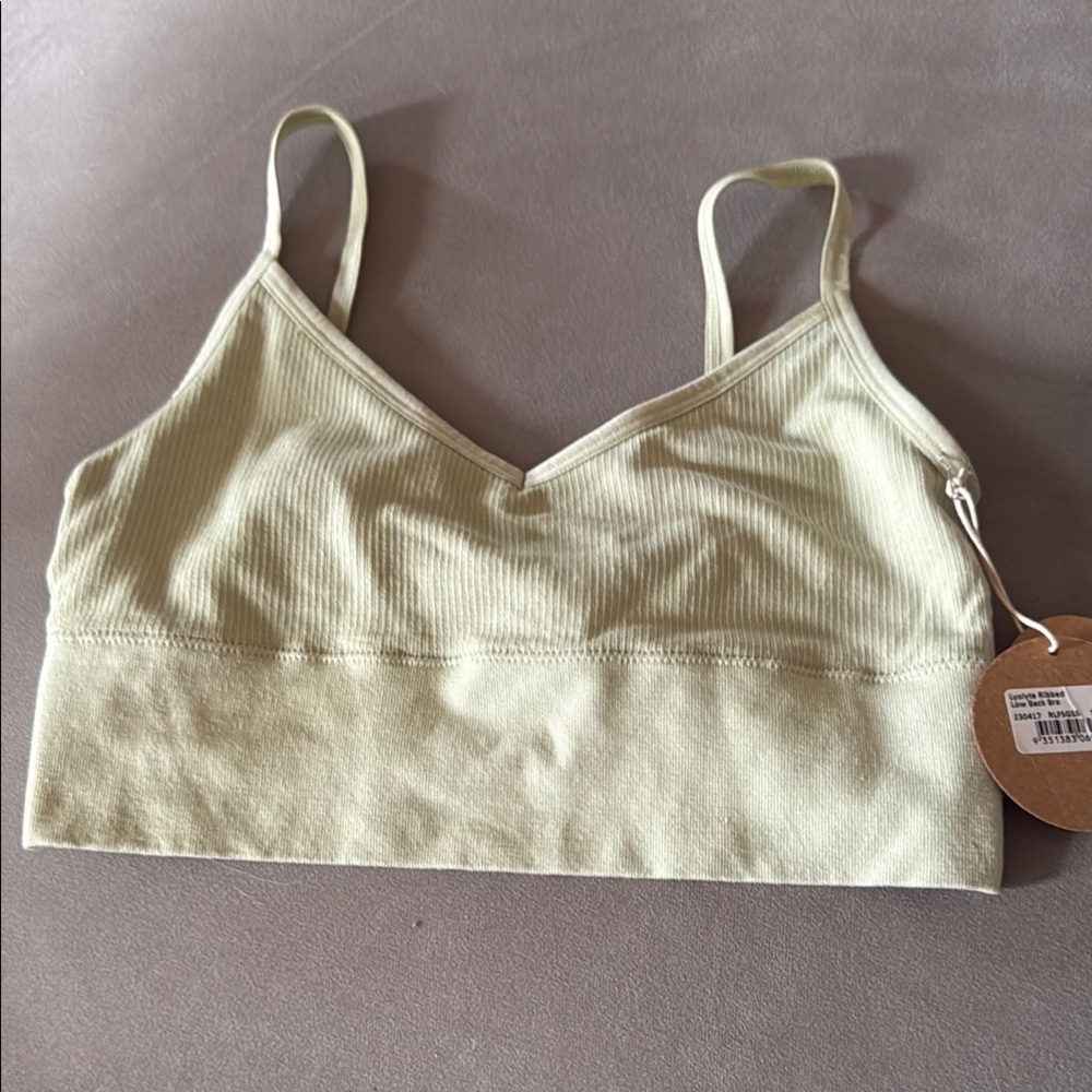 Organic Bamboo ribbed Bralette